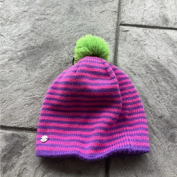 Spyder GIRLS TREASURE HAT Iri/Ras/Fsh (purple/pink/lime) - Picture 1 of 3